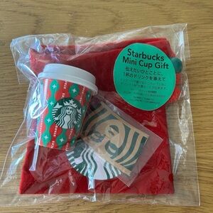 Starbucks Red Mini Japan gift 2022 design